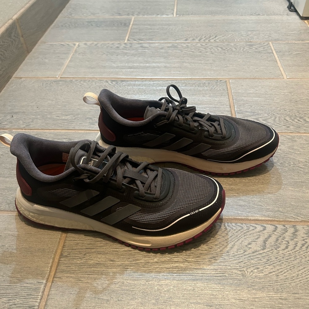 Adidas Black and Gray Athletic Sneakers - Picture 2 of 5